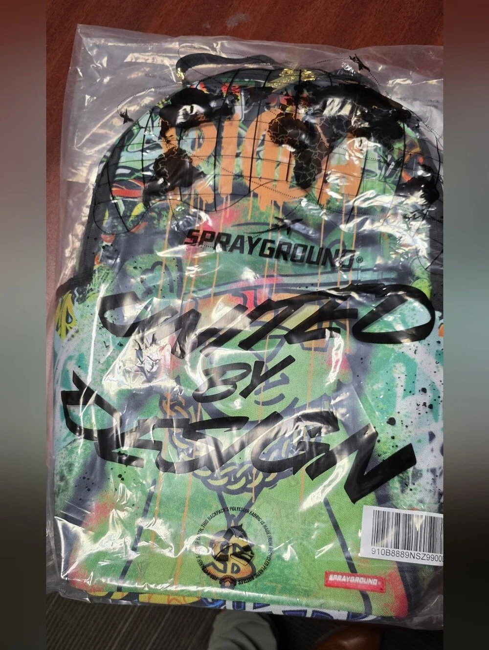Sprayground Money Bear Tunnel Mural Backpack